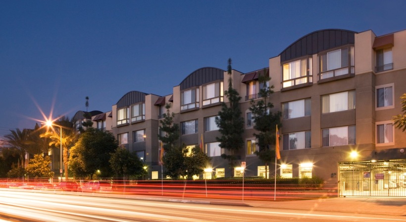Community Exterior - Night